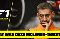 X-post McLaren over crash Verstappen besproken: 'Kinderachtig en flauw'