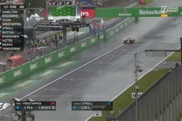 Video: Verstappen pakt P2 in kwalificatie op kletsnat Monza!