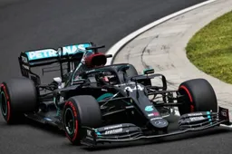 Mercedes dominate qualifying to lock out the front row at the Hungarian GP