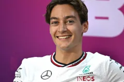 Russell acerca del sustituto de Hamilton en Mercedes: "Bastante divertido"