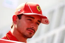 Leclerc thinks Ferrari are not at the level of Red Bull and McLaren