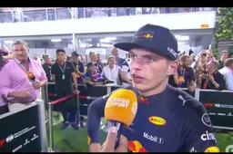 Dit zei Max Verstappen voor de camera van Ziggo na de GP van Singapore