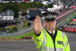 De FIA speelt dit weekend wéér voor politieagent