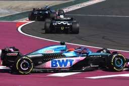 Ocon's seat broke after crash at first corner
