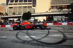 Red Bull maakt er een feestje van in Miami