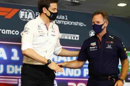 After Verstappen, Horner also got congratulations from Wolff