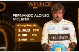 Vertrekkende Alonso ‘Driver of the Day’ in Abu Dhabi