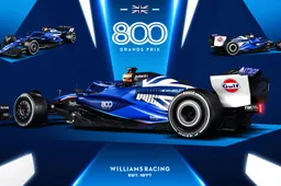 Williams onthult aangepaste livery voor Grand Prix in Silverstone