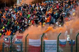 Fans maken geen goede beurt met enorme puinhoop bij Kemmel Straight