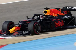 Dit was de reden voor de late herstart van Verstappen in Bahrein