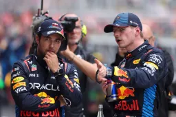 Verstappen dimostra con un "lapsus" di non essere un fan di Perez