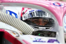 Sergio Perez says "it's not easy to follow other cars" at Sochi