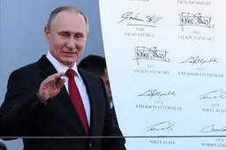 Putin bereid geld te pompen in nieuw Formule 1-circuit bij St. Petersburg