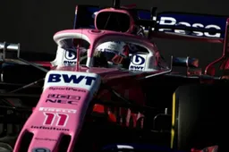 Perez says Racing Point are "behind schedule"
