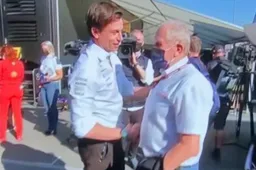 Wolff congratulates Marko on Verstappen's win