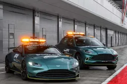 First images of the new Safety and Medical Car from Aston Martin and Mercedes