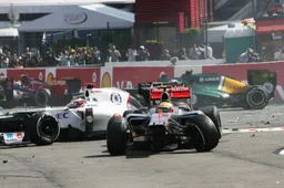De start op Spa-Francorchamps: geregeld het toneel van spektakel