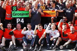 Grote vreugde bij het team van Haas na dubbele puntenfinish