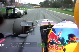 Video: Inhaalactie Ricciardo op Bottas