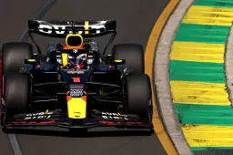 Norris net voor Verstappen in Australië na chaotische sessie op Albert Park