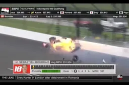 Crash compilatie: De Indy 500 2017