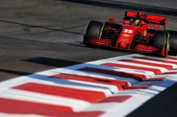 Sainz and Leclerc test new Pirelli tyres behind closed doors