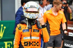 Lando Norris arrecada uma quantia incrível para caridade com um leilão de capacetes