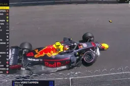 CRASH! Watch Max Verstappen crash HARD in FP3!