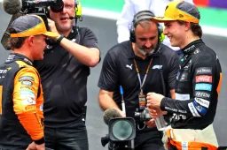 Norris weigert antwoord te geven op vraag over teamorders McLaren