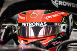 Russell had tough Mercedes day: "It was crazy"