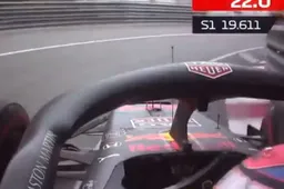 Aan boord bij Gasly tijdens de snelste ronde in Monaco
