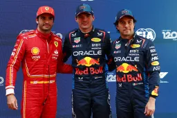 Resultados completos: Verstappen segue 100% na Temporada 2024