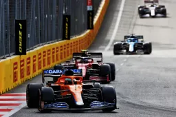 'I only just heard that Hamilton went off at the restart, I didn't even know that'