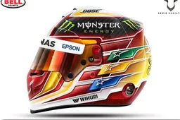 Lewis Hamilton maakt winnend helmdesign bekend!