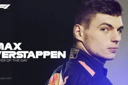 Max Verstappen verkozen tot 'Driver of the Day' na de Grand Prix van Singapore