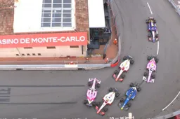 Chaos in F2-race in Monaco: Schumacher en Calderon blokkeren de baan volledig!