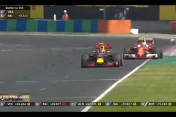 Hongarije 2016: Verstappen en Raikkonen in gevecht voor P5
