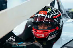 Russell has seat fitted at Mercedes - will the car be silver again?