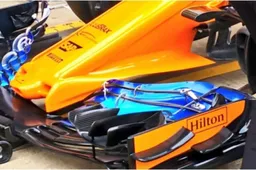 Finally! Pictures of the (weird) new McLaren nose