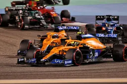 McLaren found floor damage on Ricciardo's car due to collision with Gasly