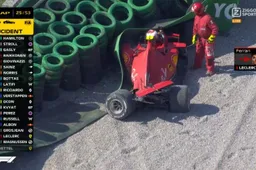 Video: Leclerc has huge crash at Monza!