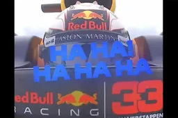 BEELD: De boordradio van Verstappen na de overwinning op Hockenheim