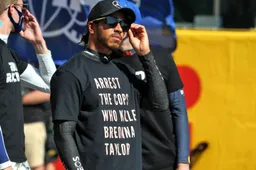 Mercedes supports Hamilton: 'Not about politics, this is about human rights'