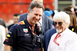 Ecclestone revela: "As coisas estão indo bem entre Christian Horner e Geri"