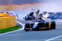 Megaklapper in Formule 2 op Spa-Francorchamps na kwalificatie Formule 1
