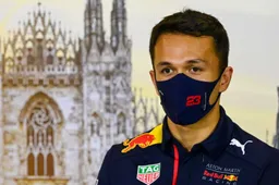 Albon completely ignores criticisms at social media