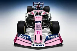 All angles of Racing Points new livery