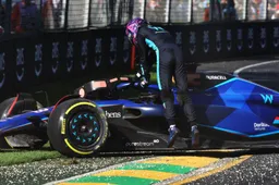Albon no tiene la culpa de su accidente en Australia