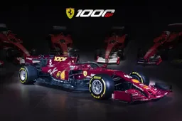 Ferrari unveils special livery for 1000th F1 GP at Mugello