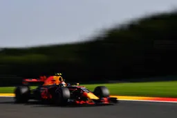 Uitslag VT1 België: Ferrari het snelst, Verstappen P4
